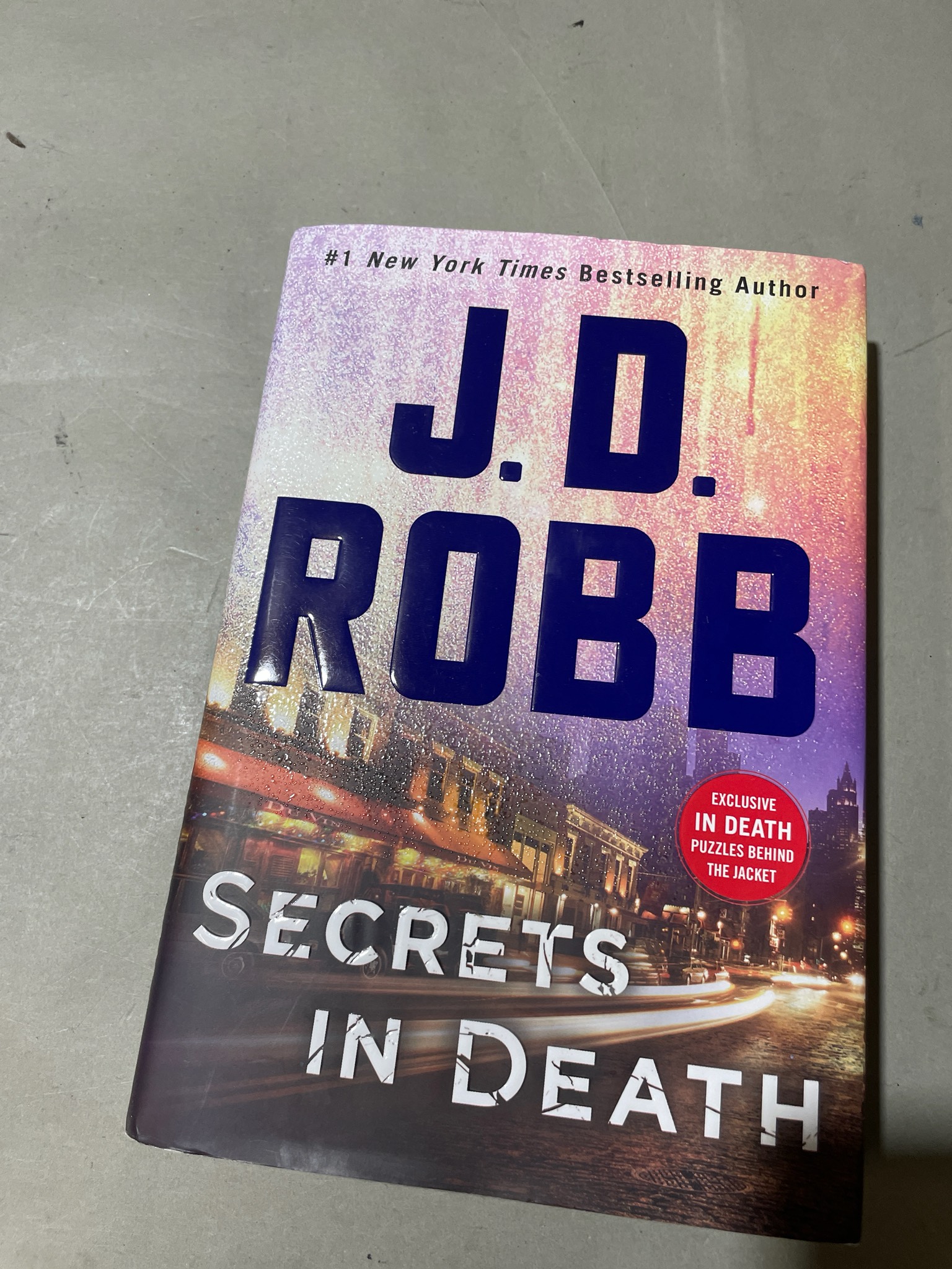 J.D. Robb Secrets in Death Hardcover