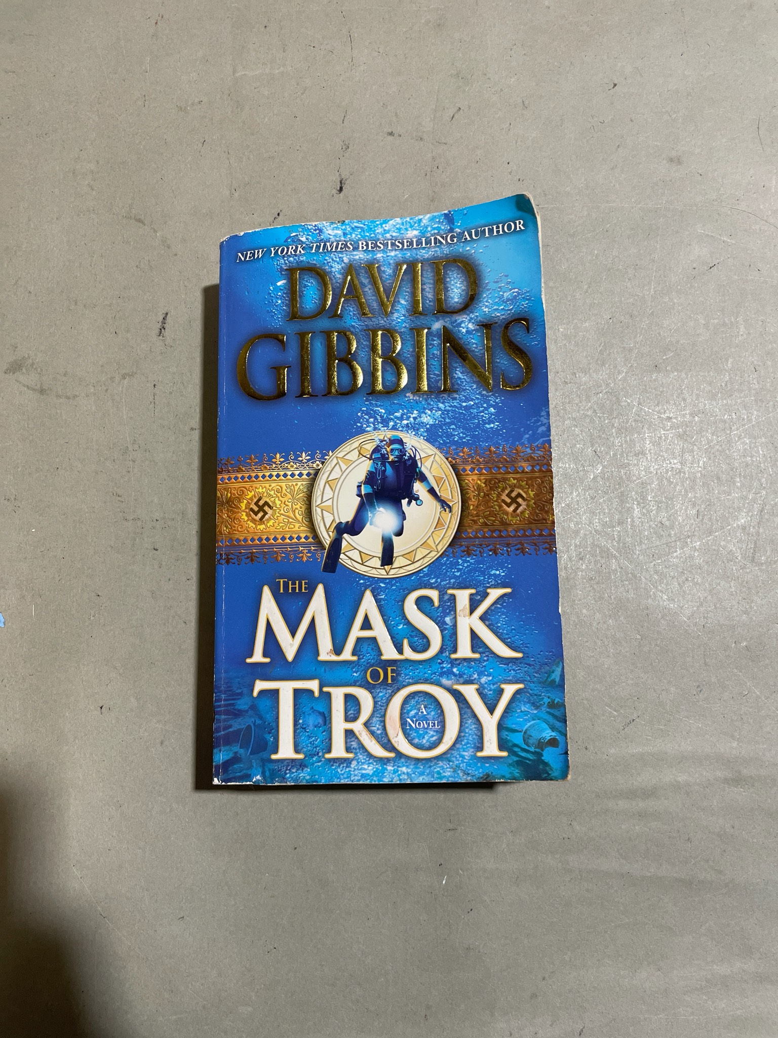 David Gibbins The Mask of Troy Paperback