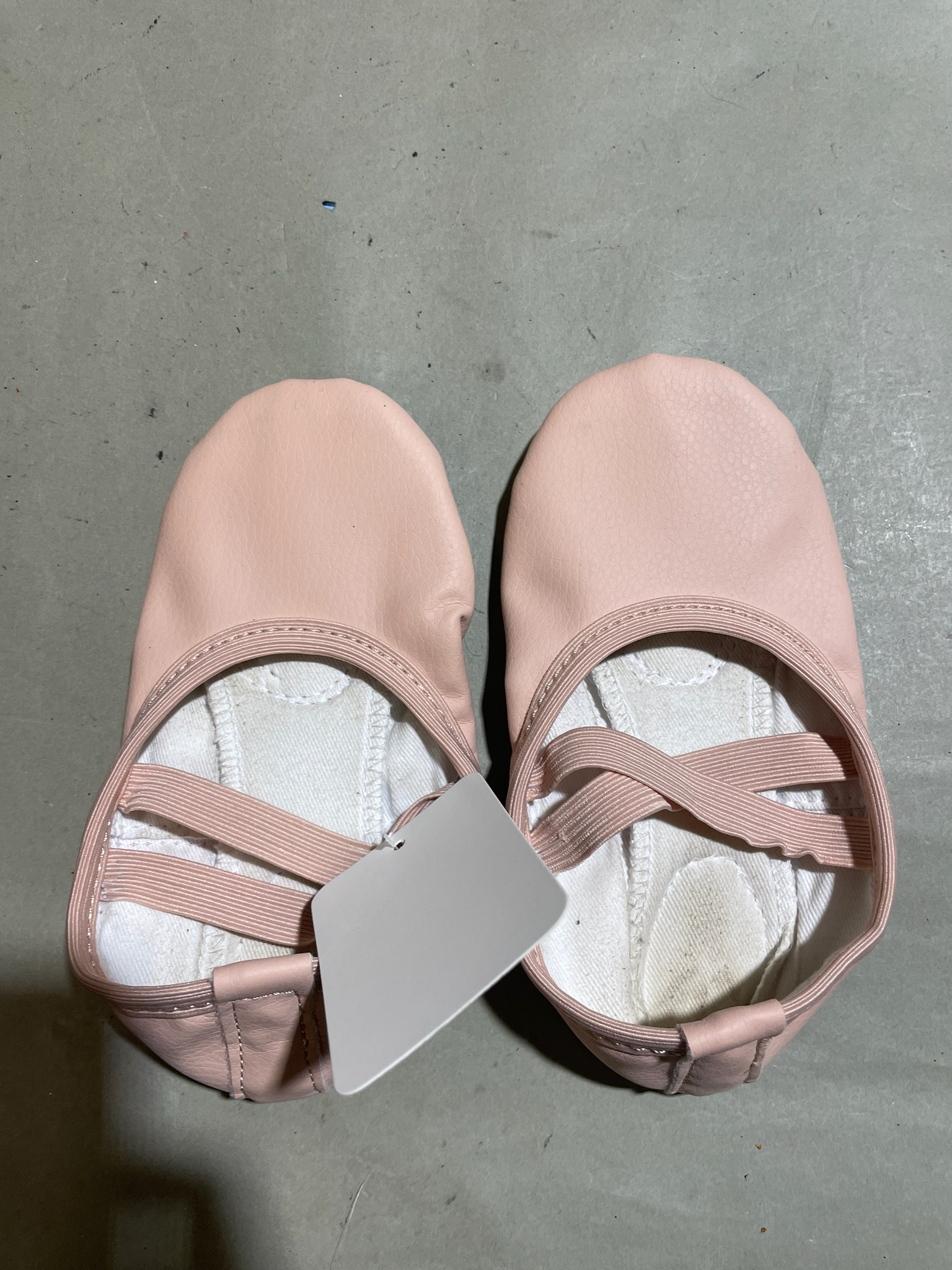 Pale Pink Ballet Dance Slippers