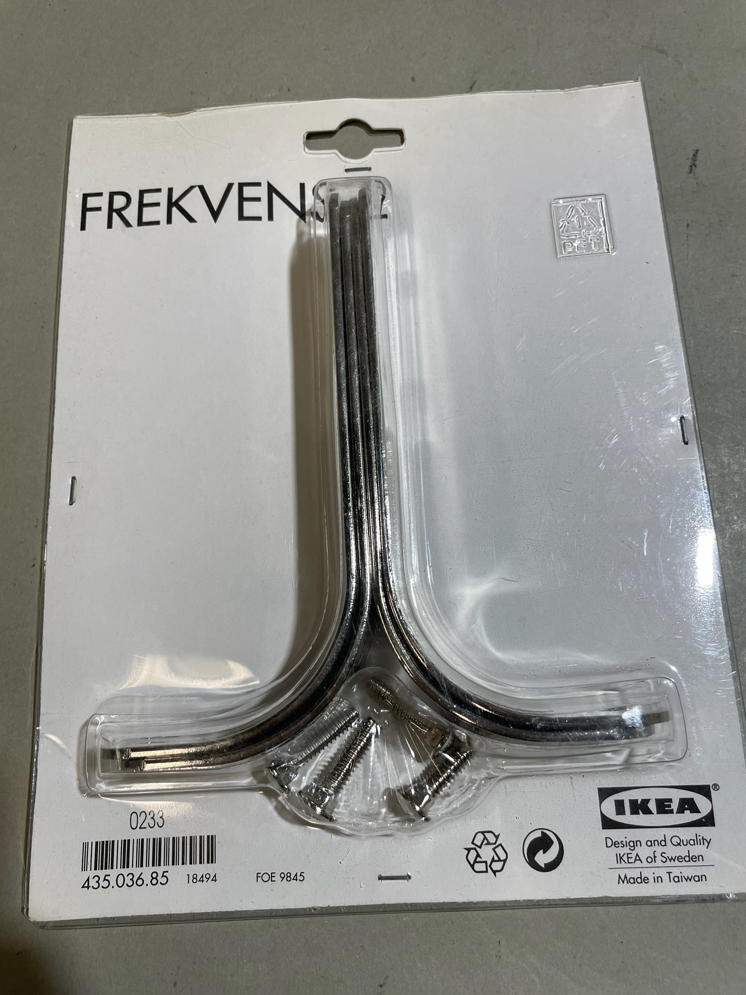 IKEA Silver Metal Picture Hanging Kit