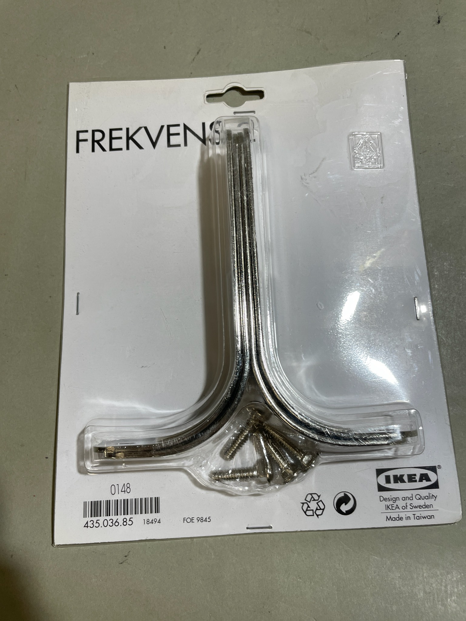 IKEA Silver Braided Cable Picture Hanging Kit