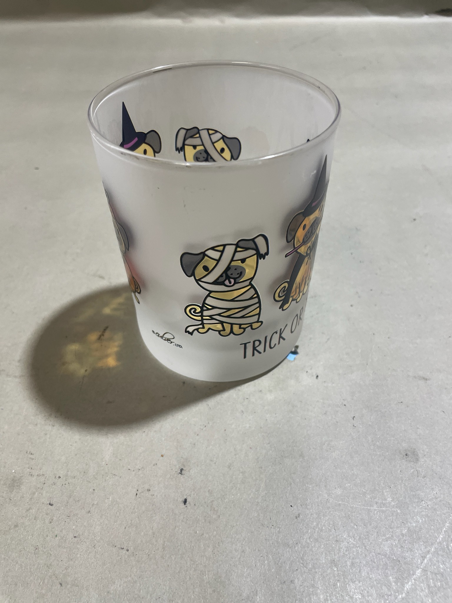 Clear Halloween Plastic Cup