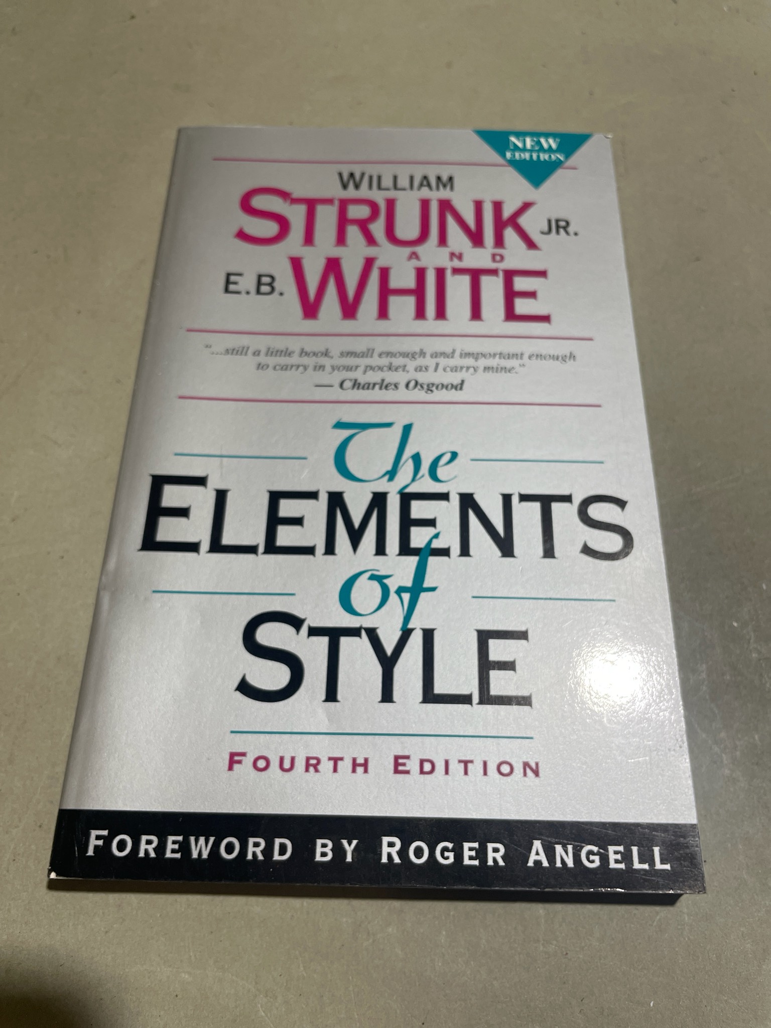 Allyn & Bacon The Elements of Style Fourth Edition