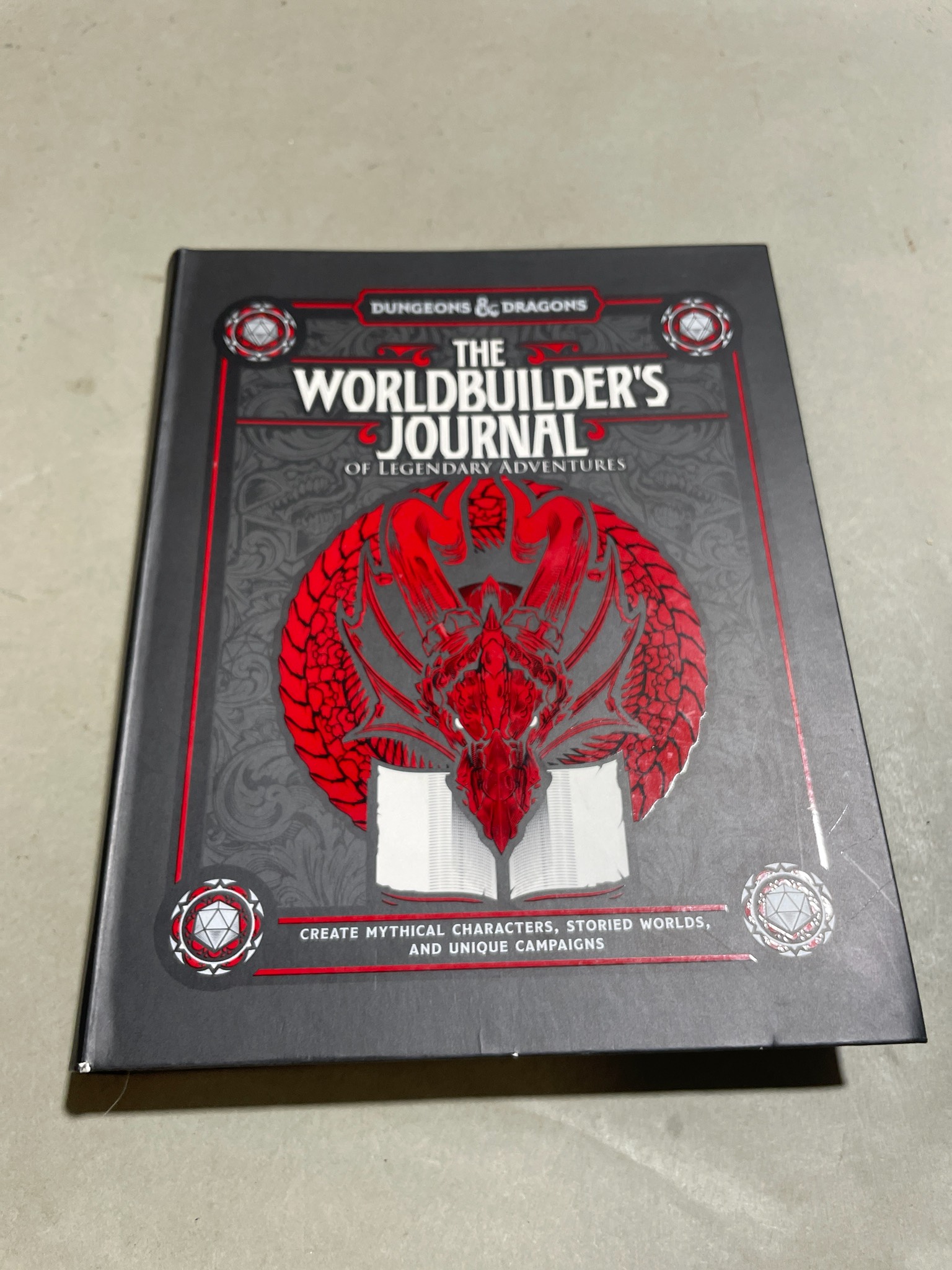Dungeons & Dragons The Worldbuilder's Journal of Legendary Adventures