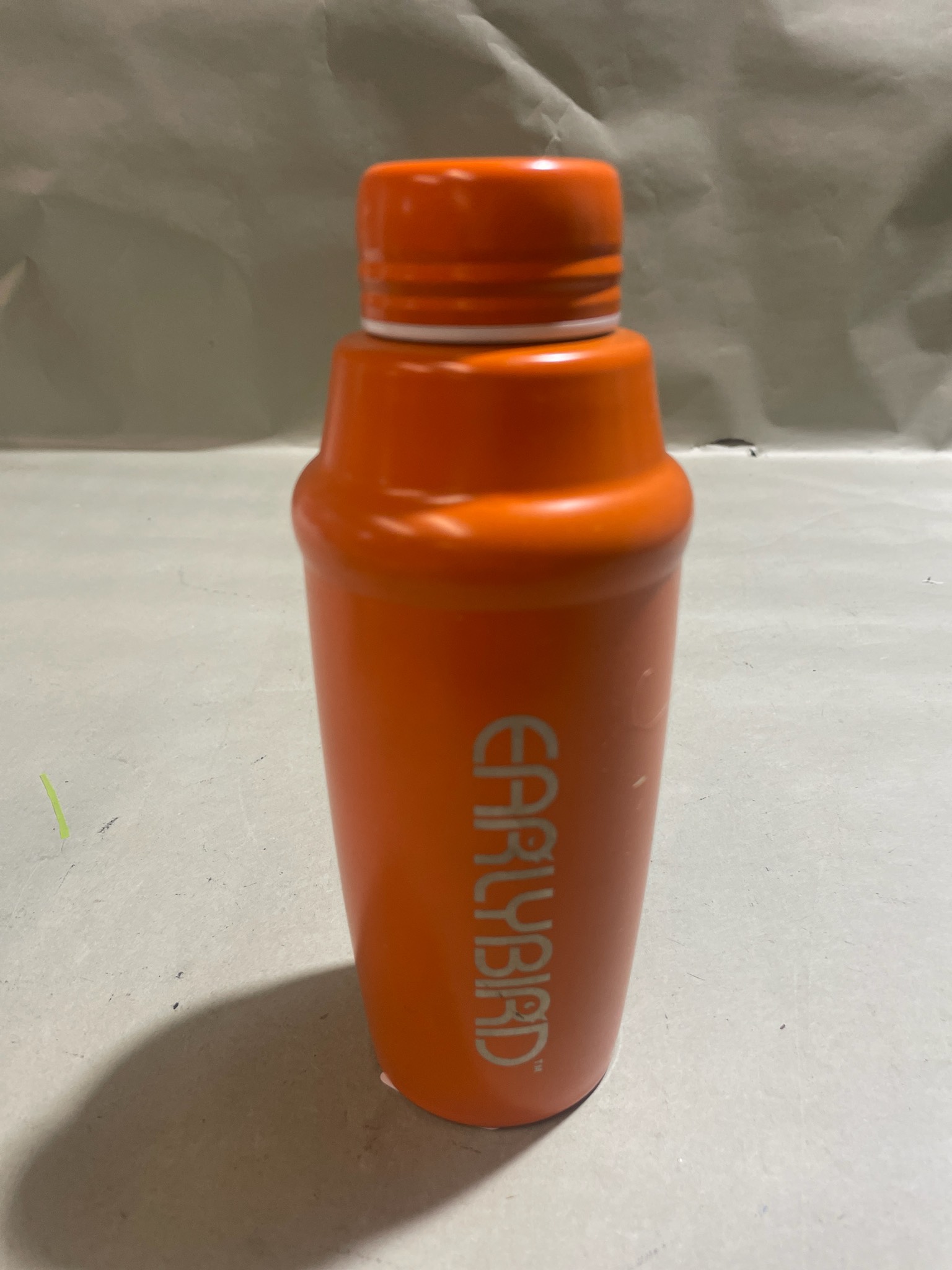 CARYBIRD Orange Screw Cap Water Bottle