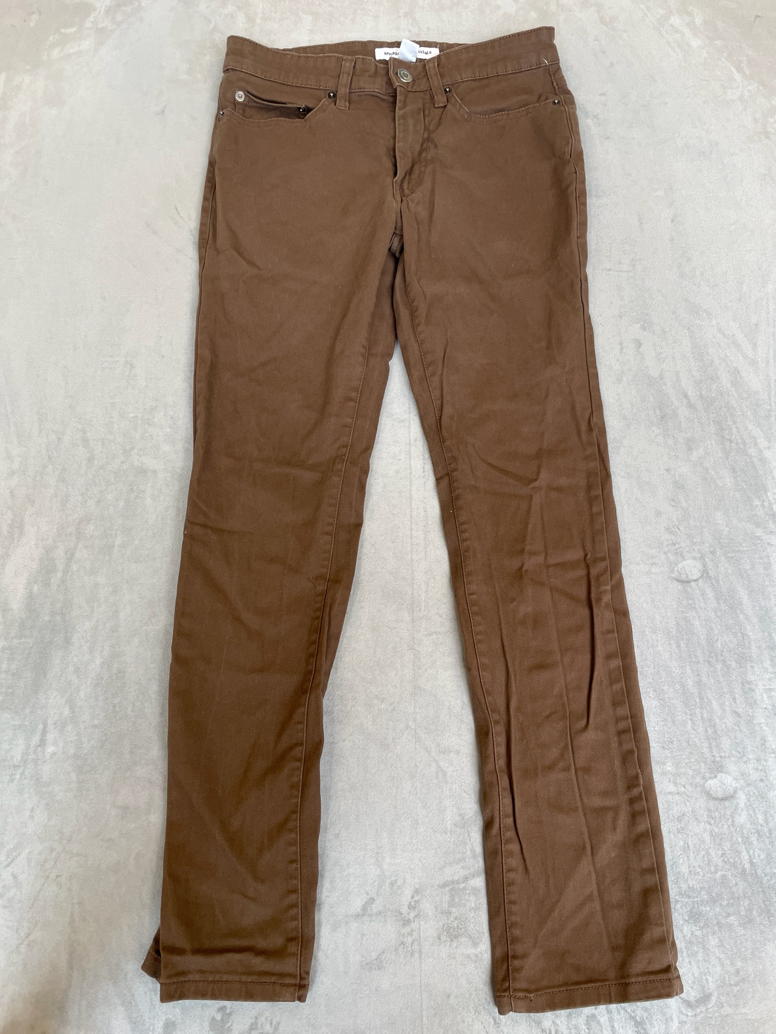 Amazon Essentials Brown Jeans Size 28W x 30L