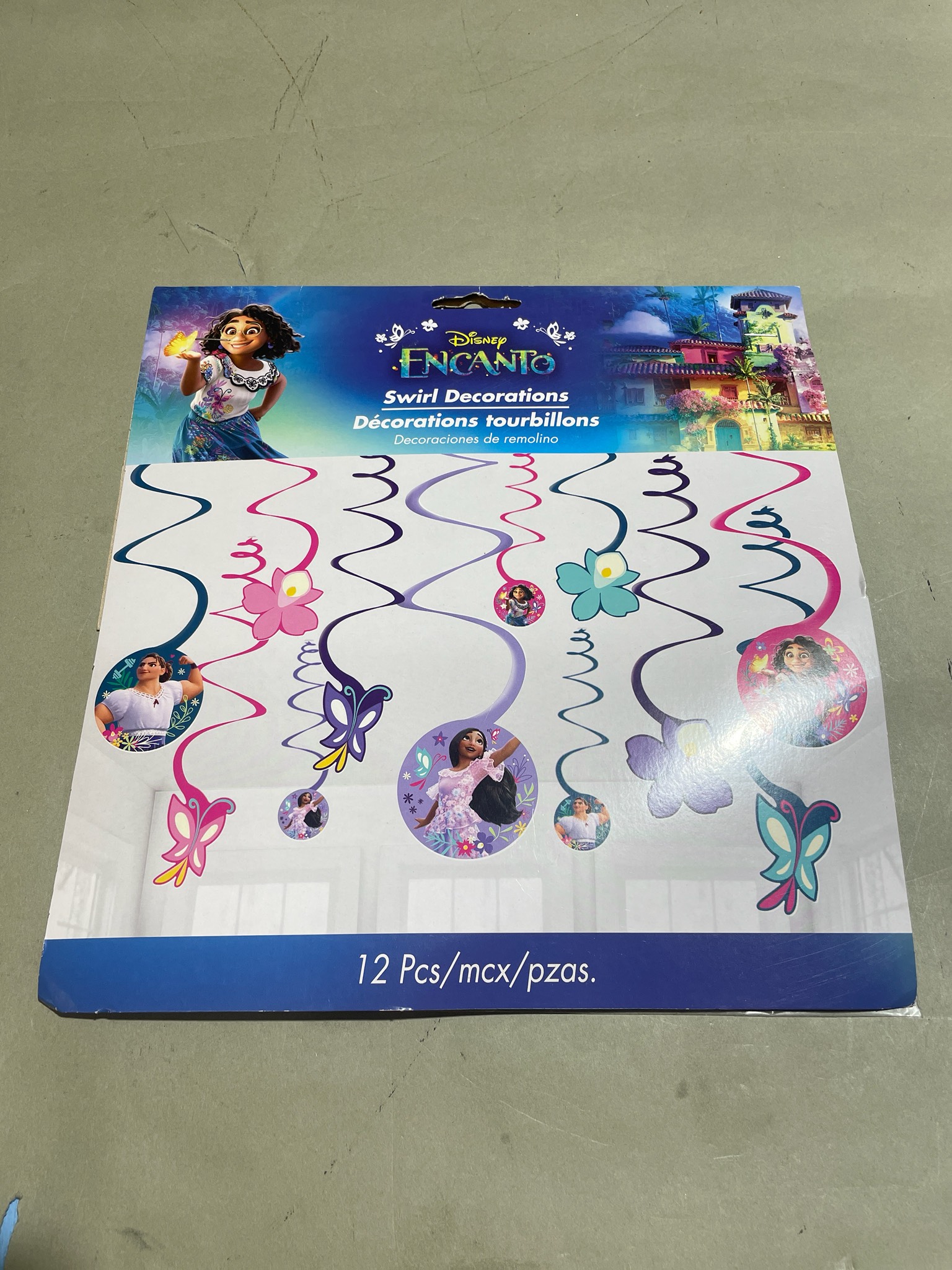 Disney Multicolor Encanto Swirl Decorations