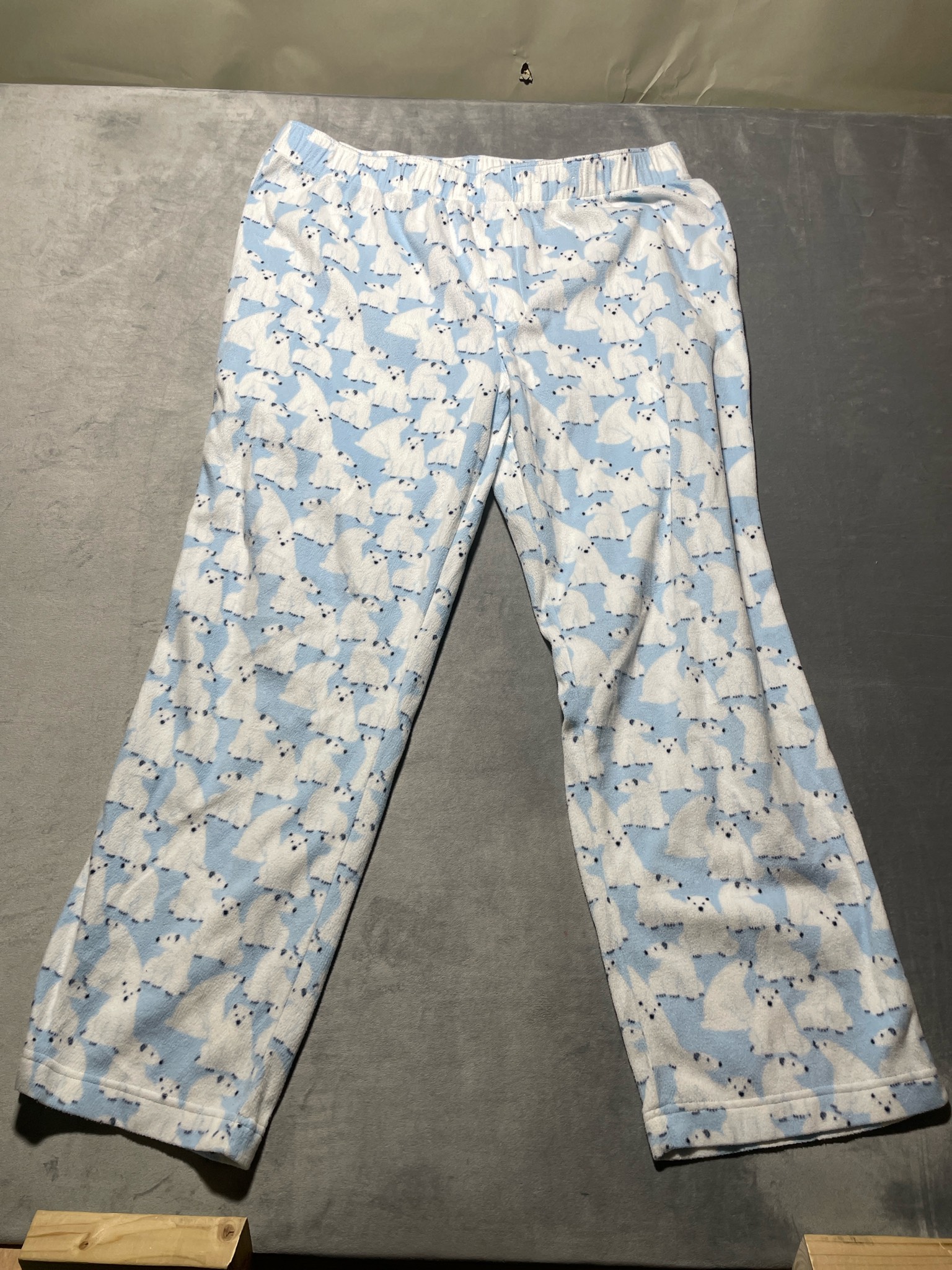 Wondershop Light Blue Polar Bear Fleece Pajama Pants Size XL