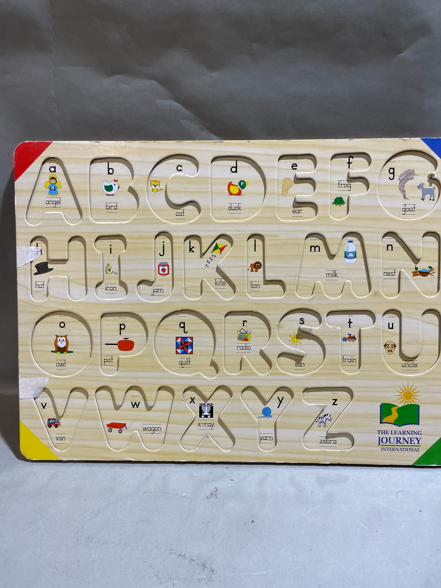 The Learning Journey International Multicolor Lowercase Alphabet Puzzle