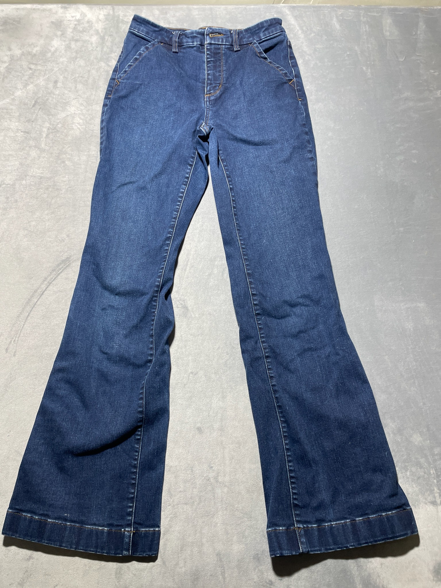 Dark Blue Denim Jeans Size 4 x 33