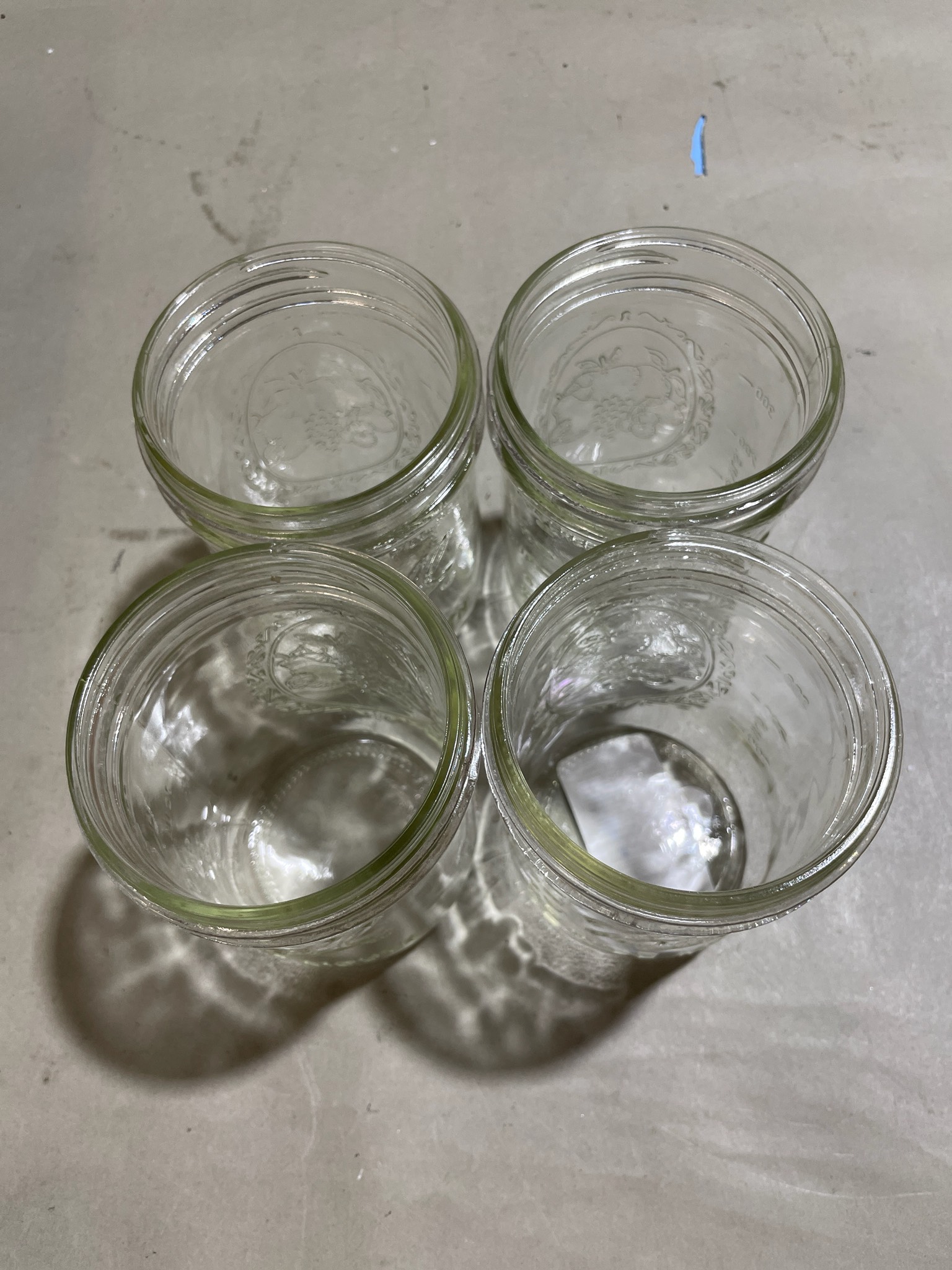 Ball Clear Wide-Mouth Glass Mason Jars Set of 4