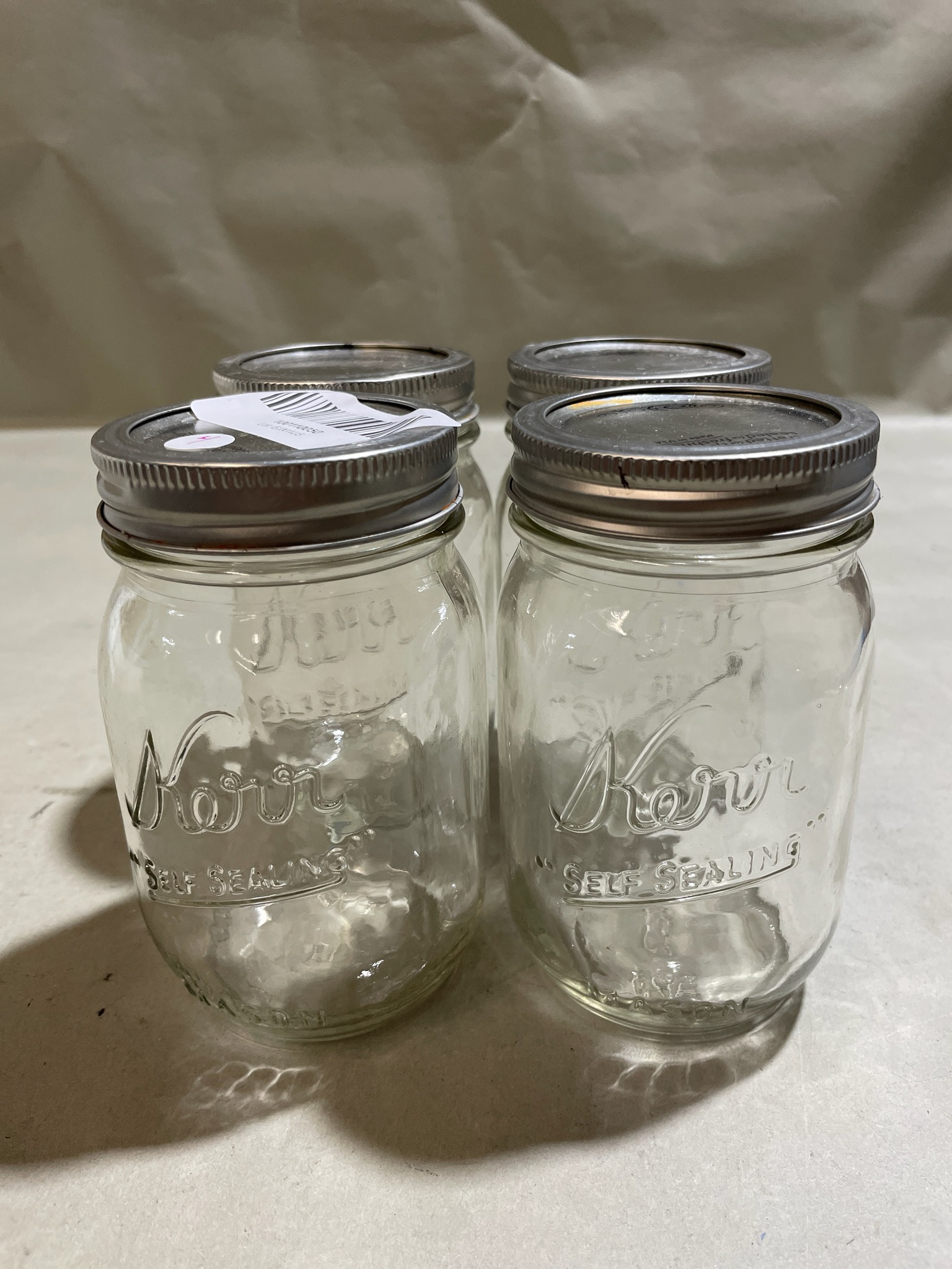 Kerr Clear 4-Piece Mason Jar Set