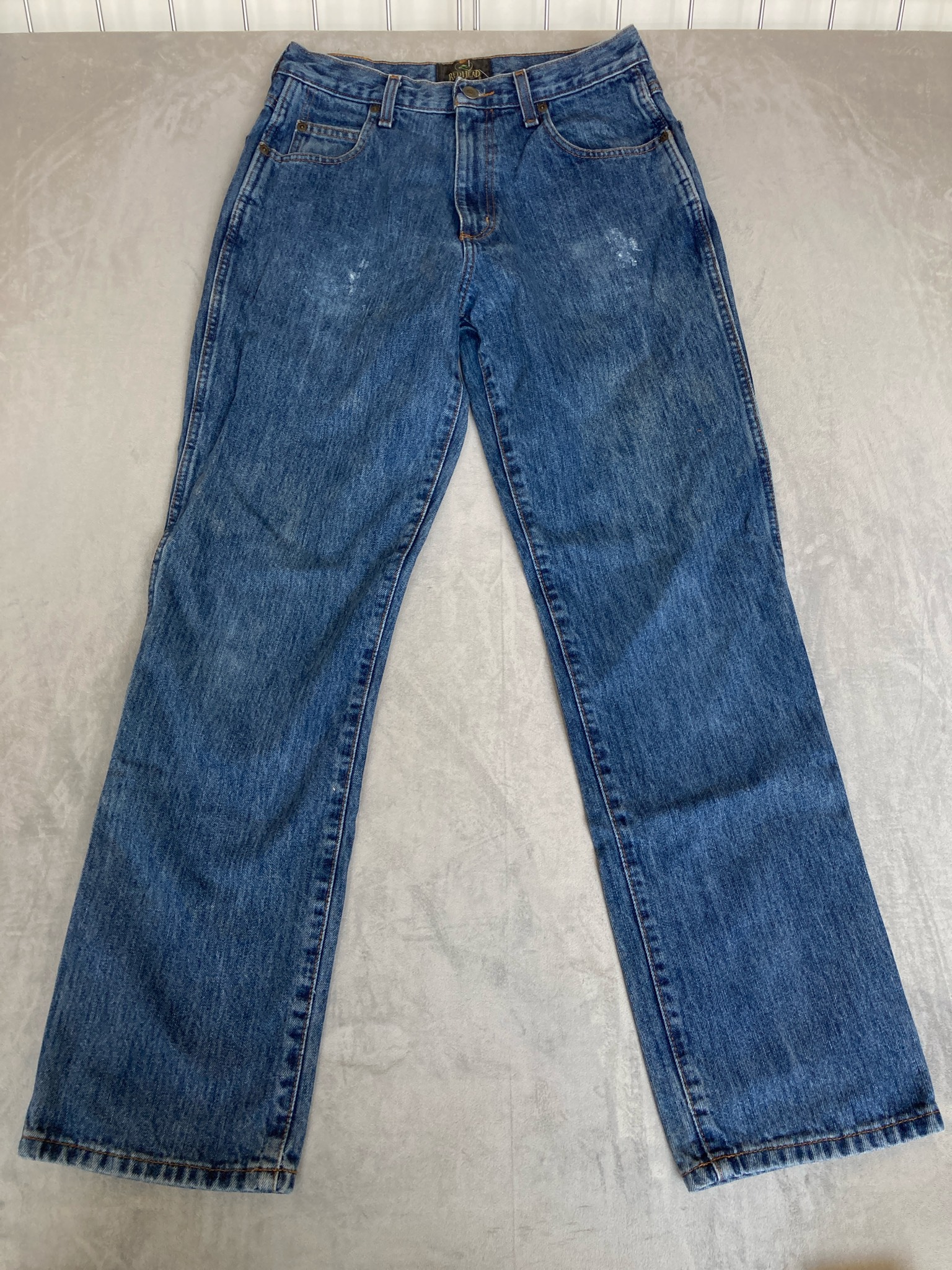 Bass Pro Medium Blue Denim Jeans Size 30 x 32
