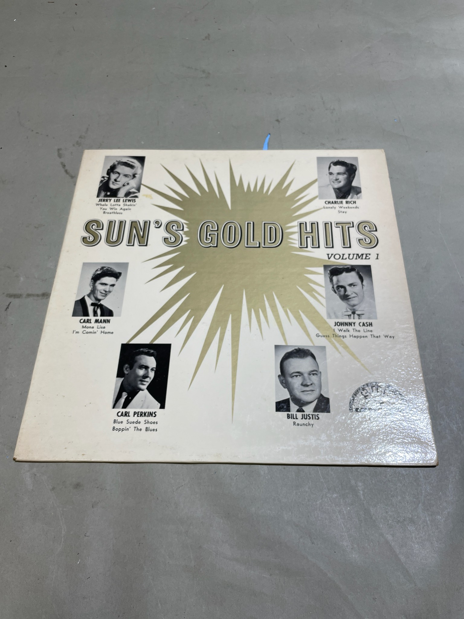 Sun Records Sun's Gold Hits Volume 1 Vinyl LP