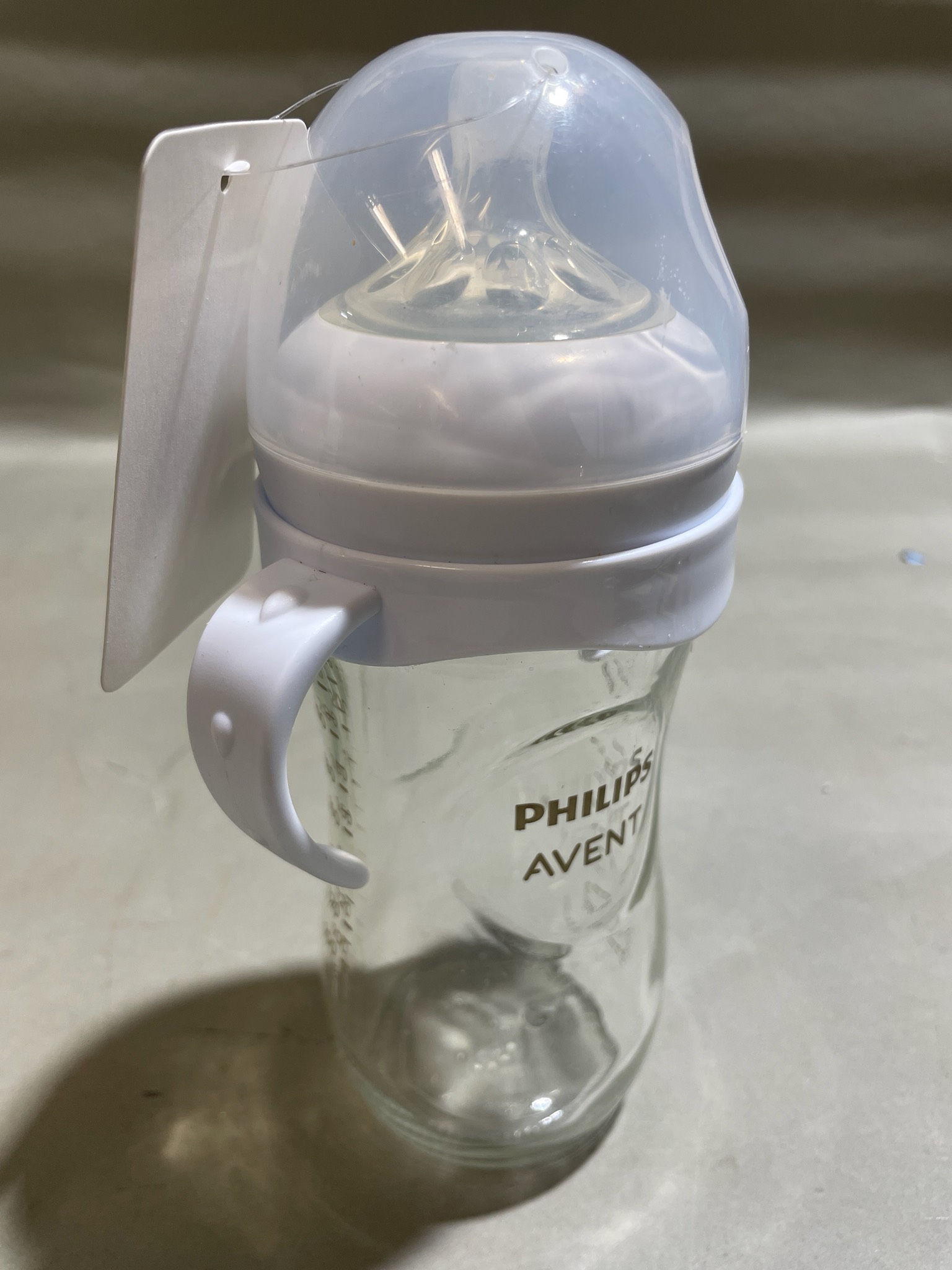 Philips Avent Clear Handled Baby Feeding Bottle