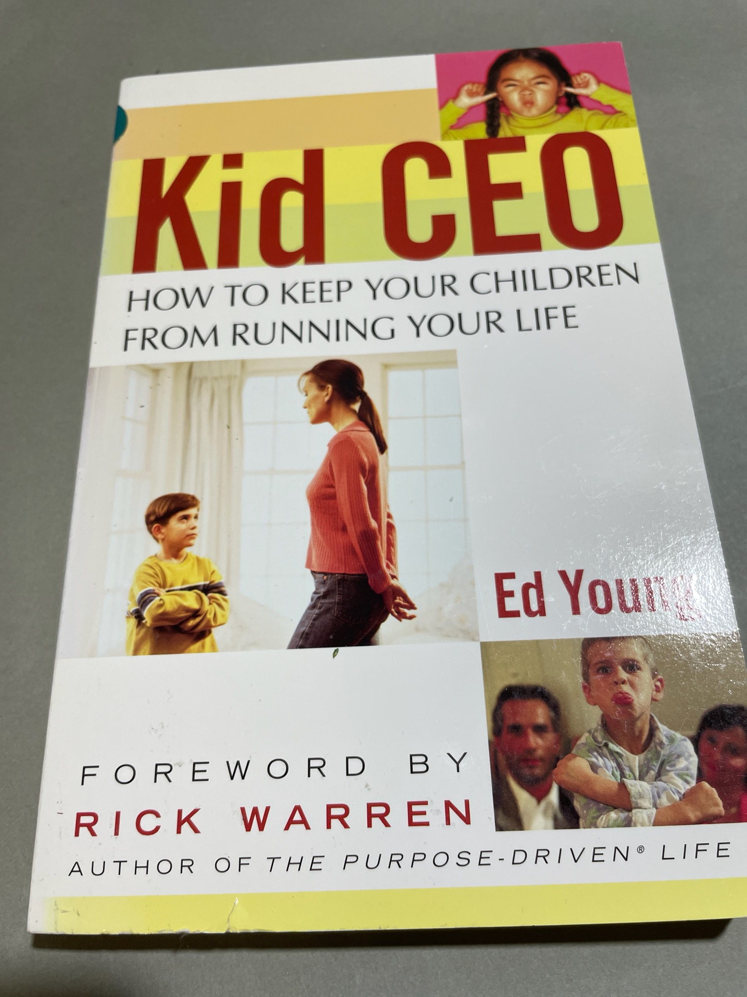 Kid CEO Parenting Advice Book