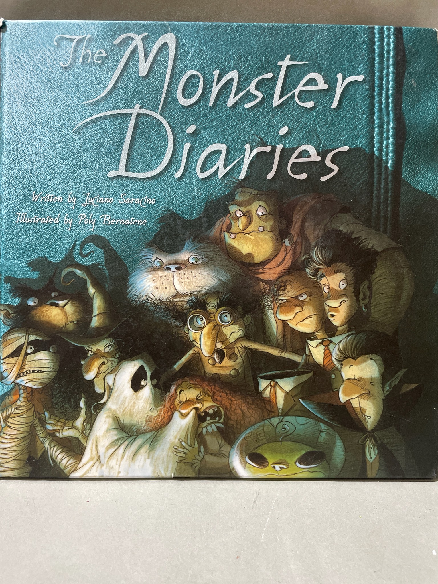 The Monster Diaries Hardcover Book