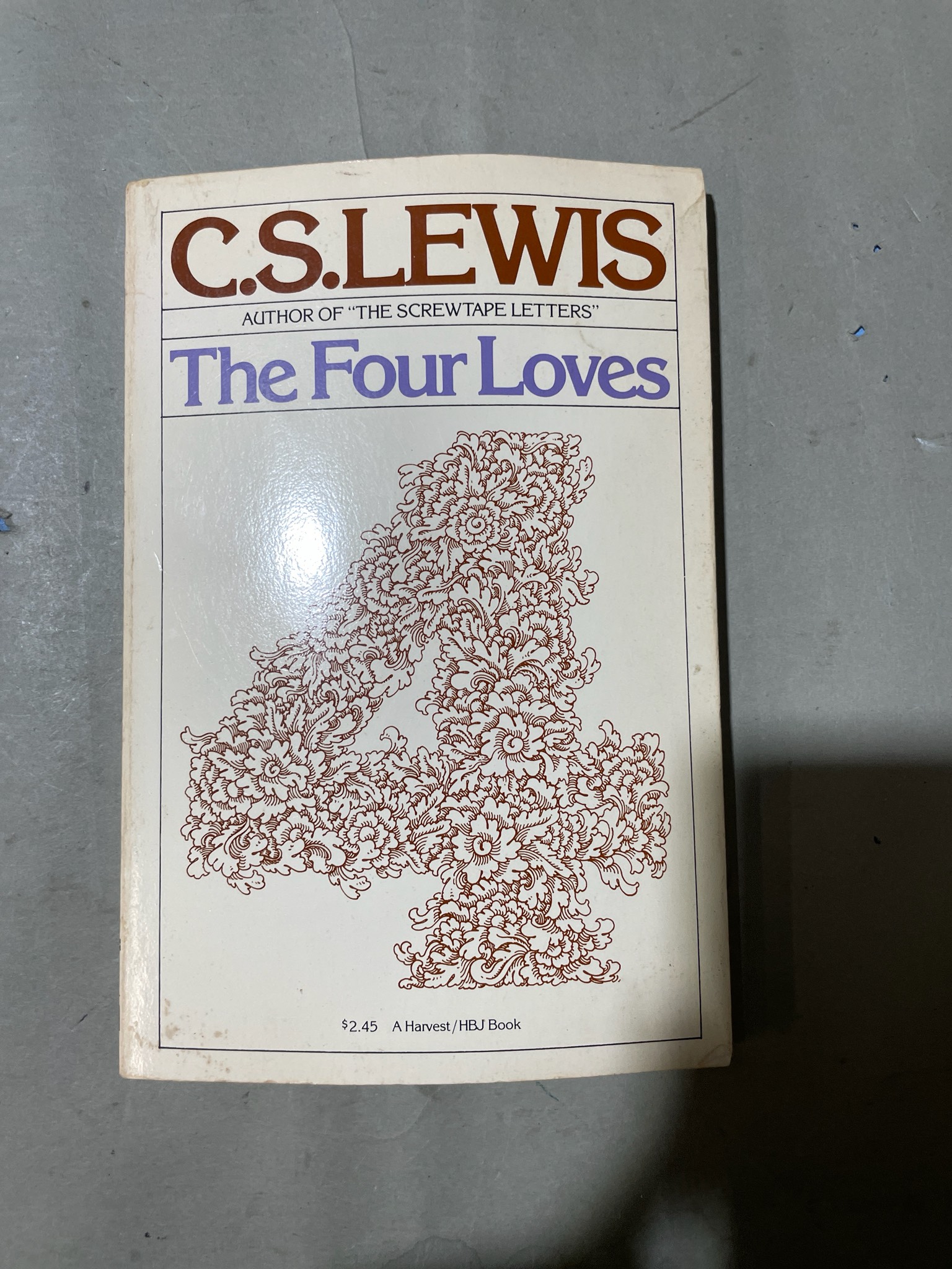 The Four Loves Paperback Book