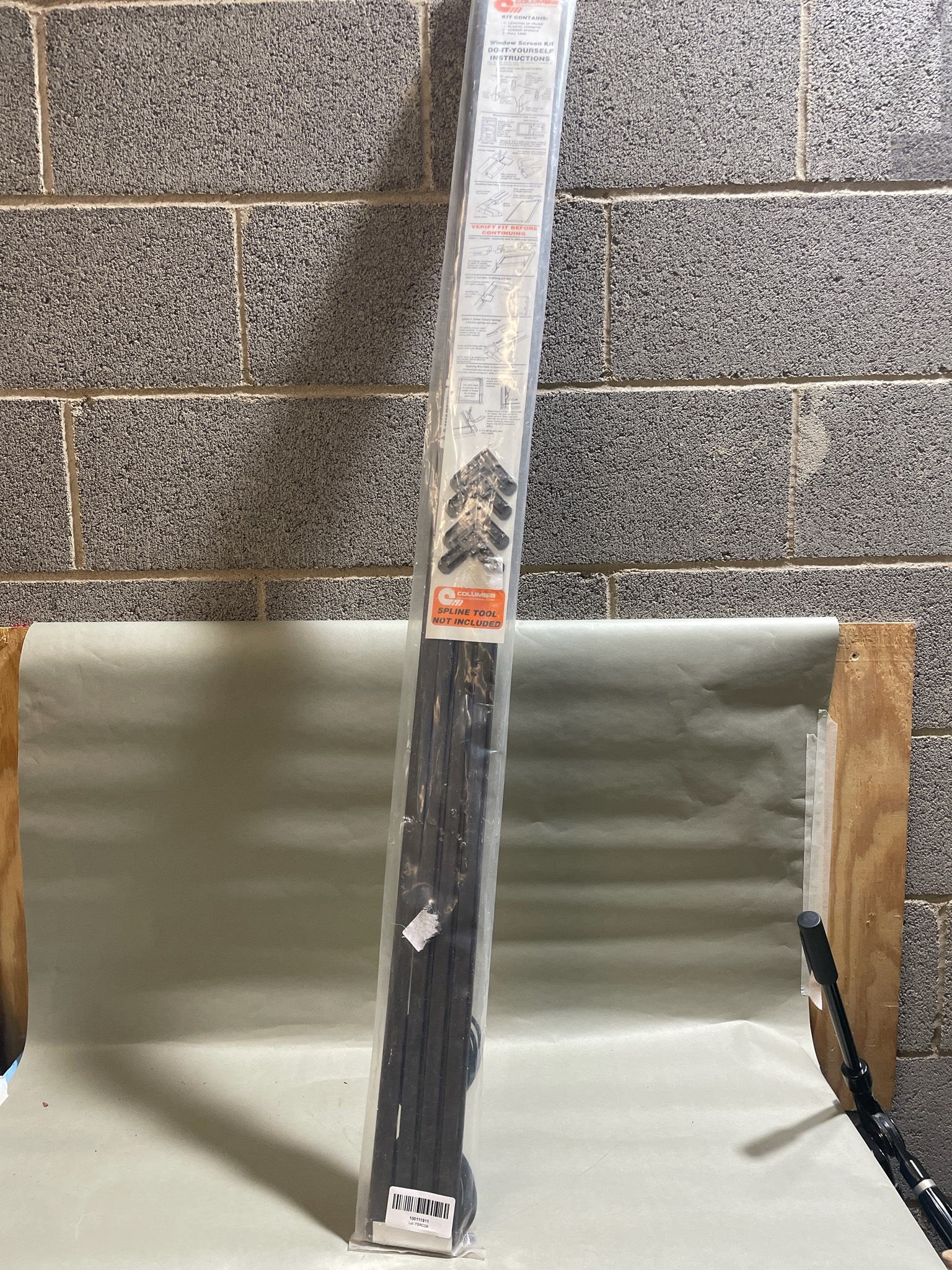 Bronze Window Screen Kit Size 5/16X48