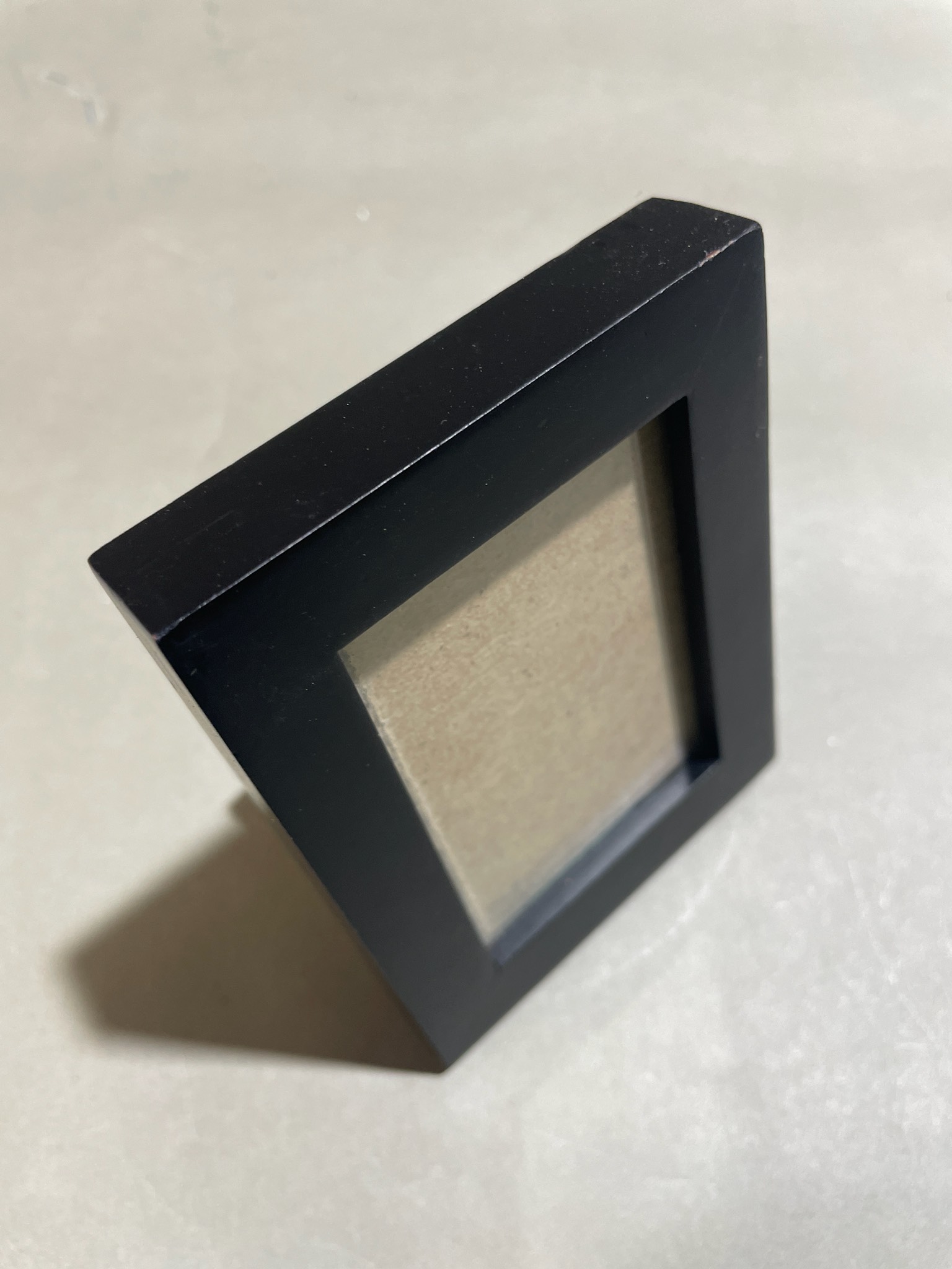 Black Square Deep Profile Picture Frame