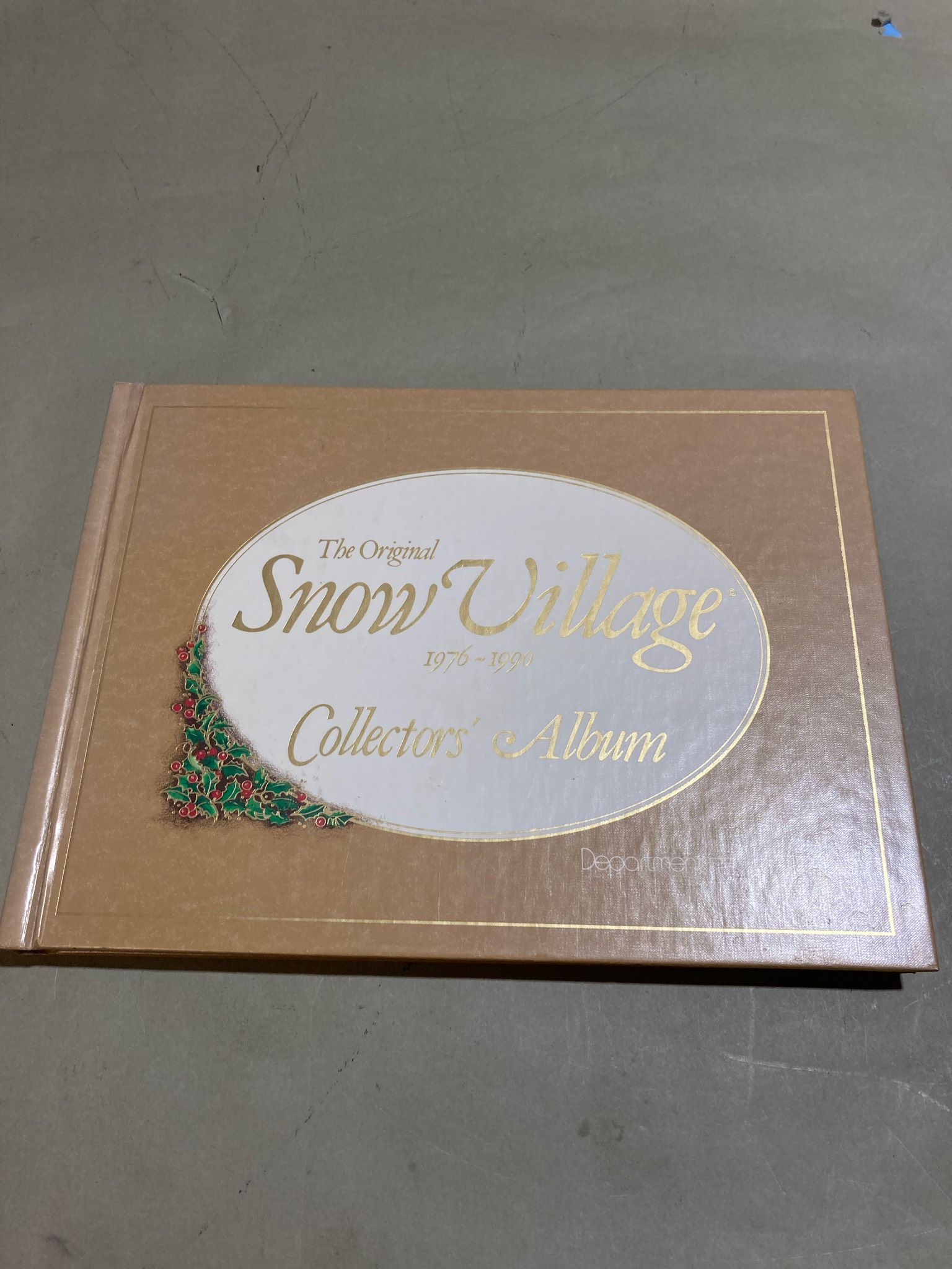 Department 56 The Original Snow Village Collector's Album