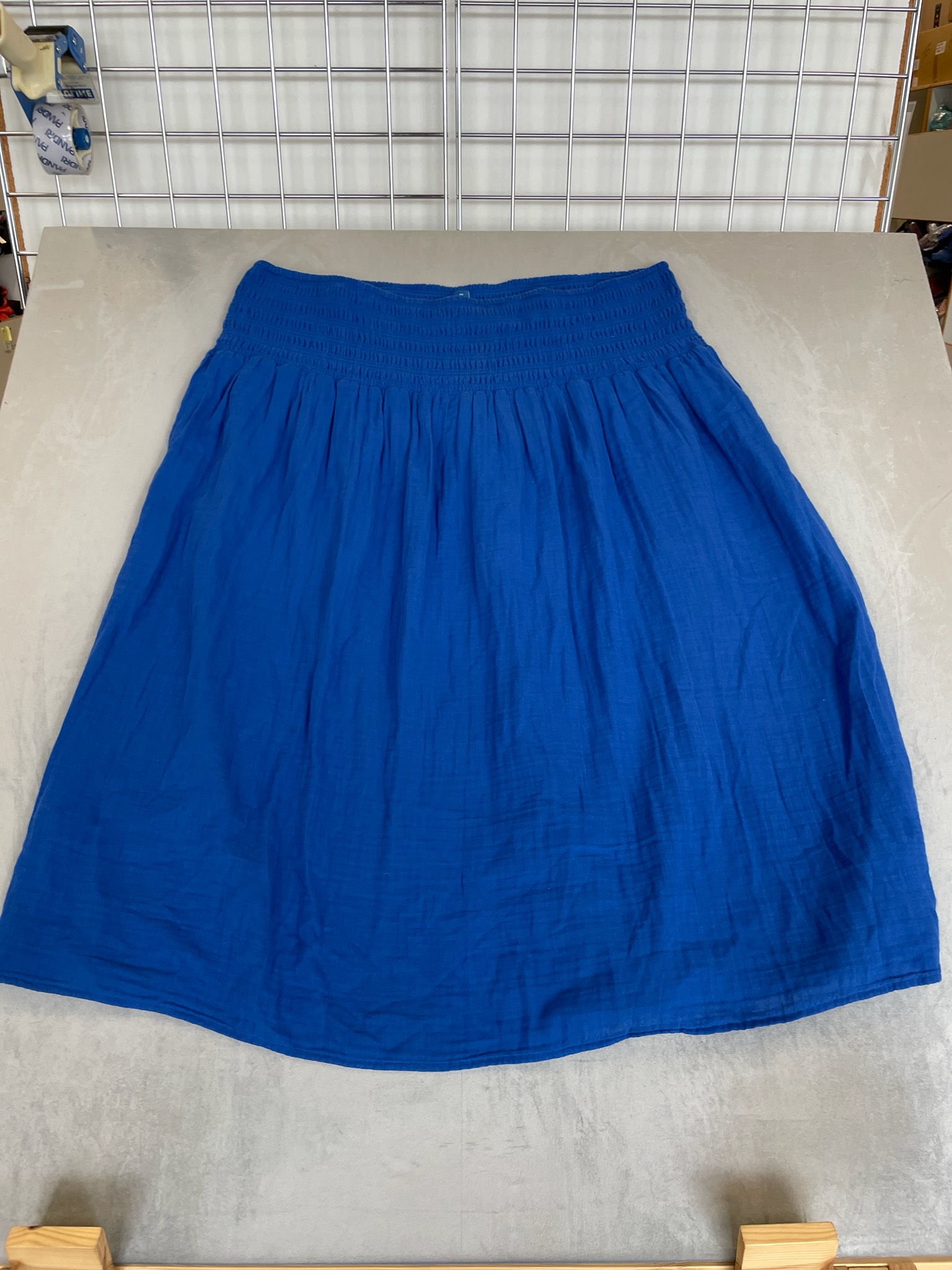 Old Navy Blue Gathered Skirt Size 3X