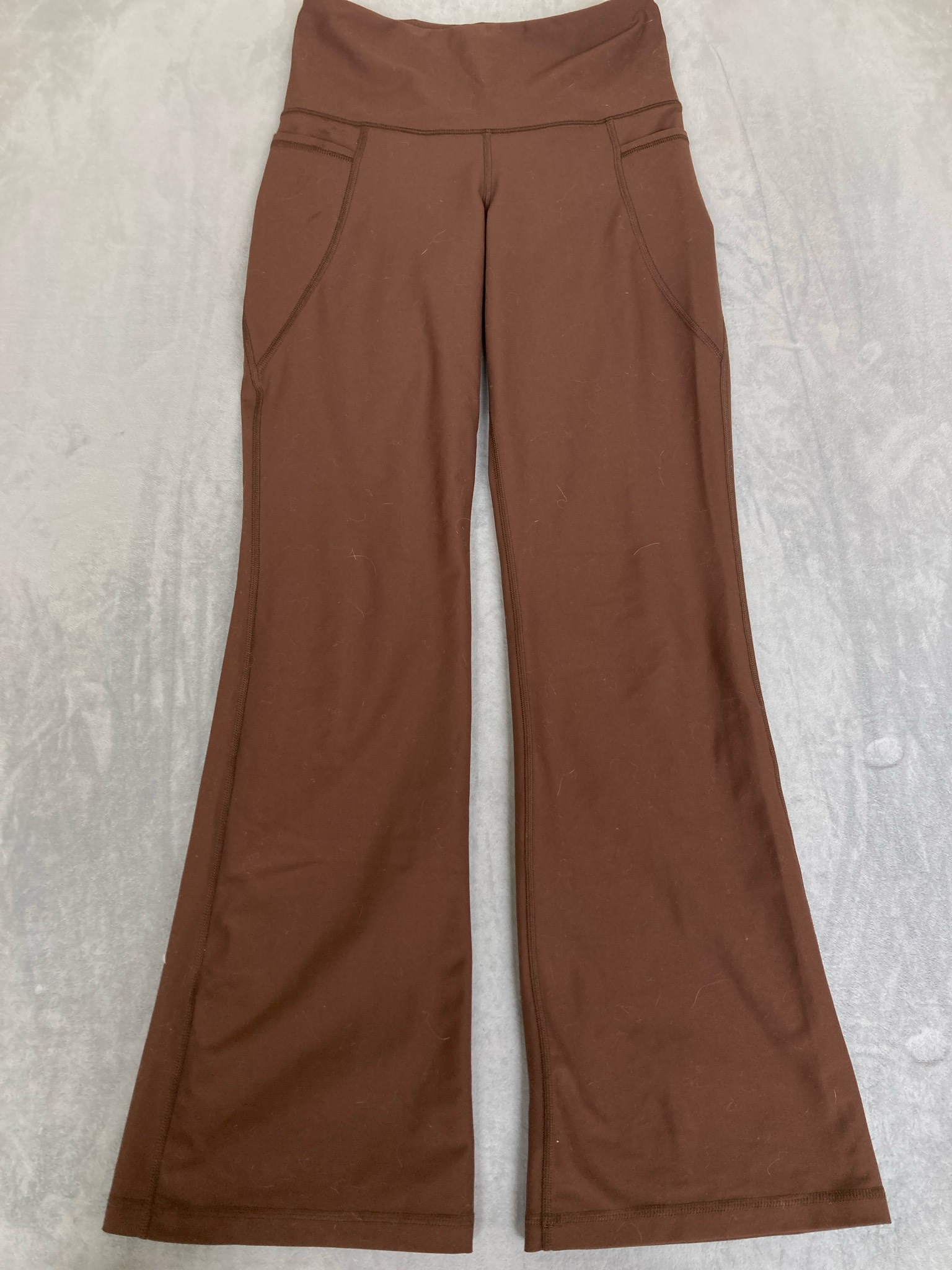 Old Navy Active Brown Boot-Cut Activewear Pants Size M Petite