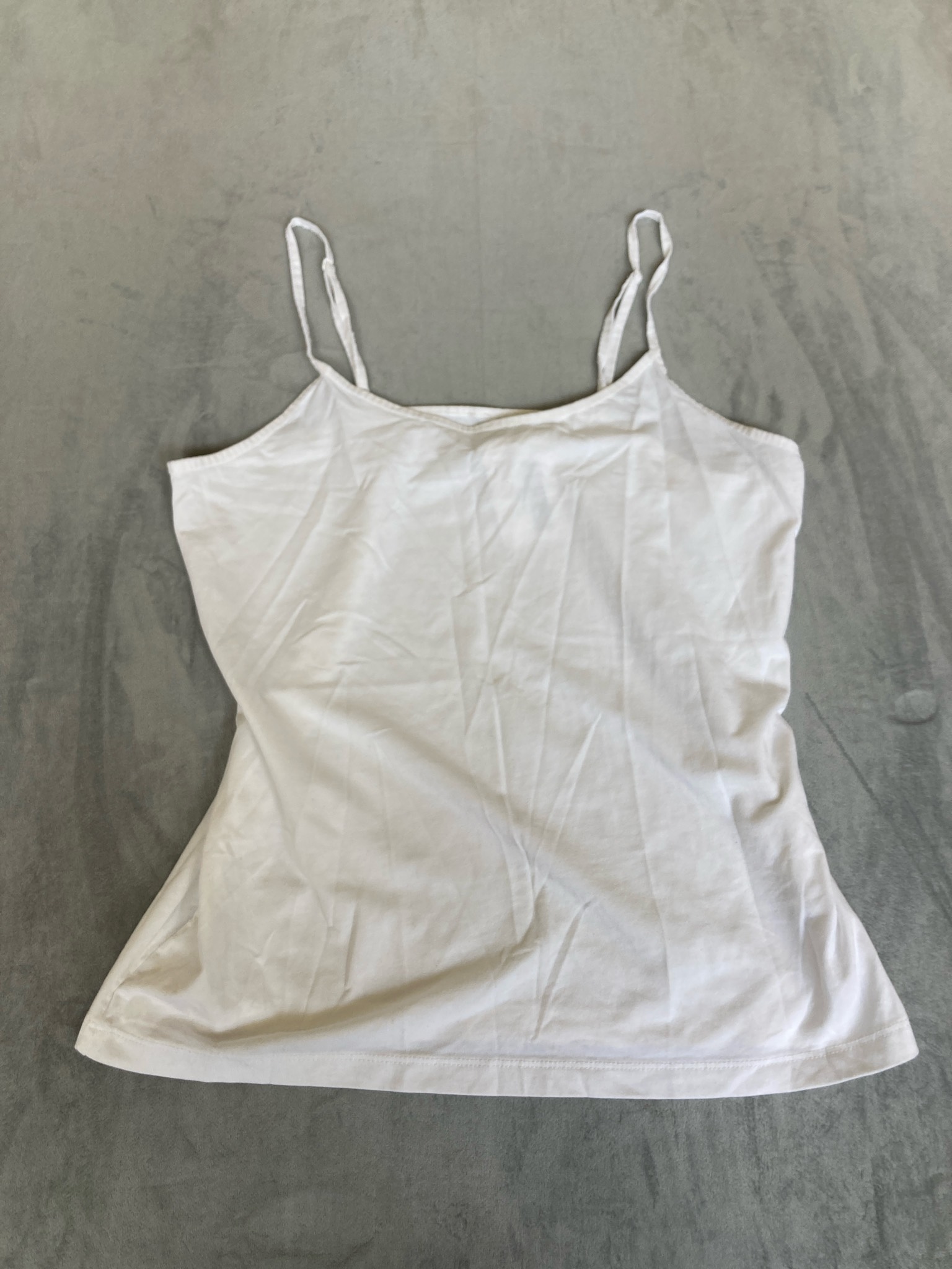 Time and Tru White Camisole Size 12-14